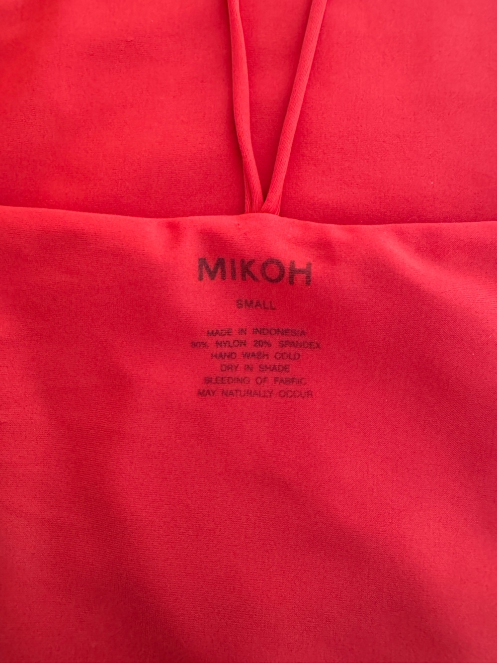 Mikoh small One-Piece Strappy Swimsuit - Picture 3 of 3
